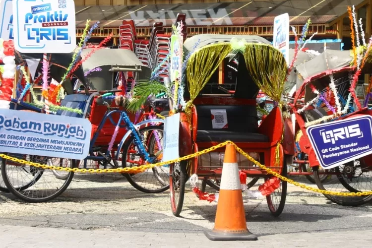 News Image - Bengawan Solo Travel Mart 2025 Dibuka, Naik Becak Pun Sekarang Bisa Bayar Pakai QRIS